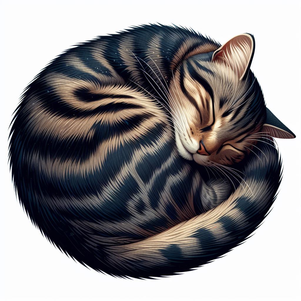 Tabby Cat Art Print