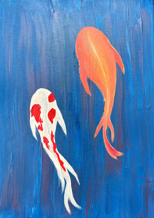 Koi Original Canvas